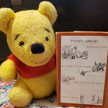 Winnie the Pooh All About Me- Yellow Pooh Bear Stripe (1/4 yd) – My  Handmade Space