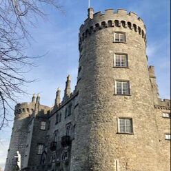 Photograph of an Irish castle